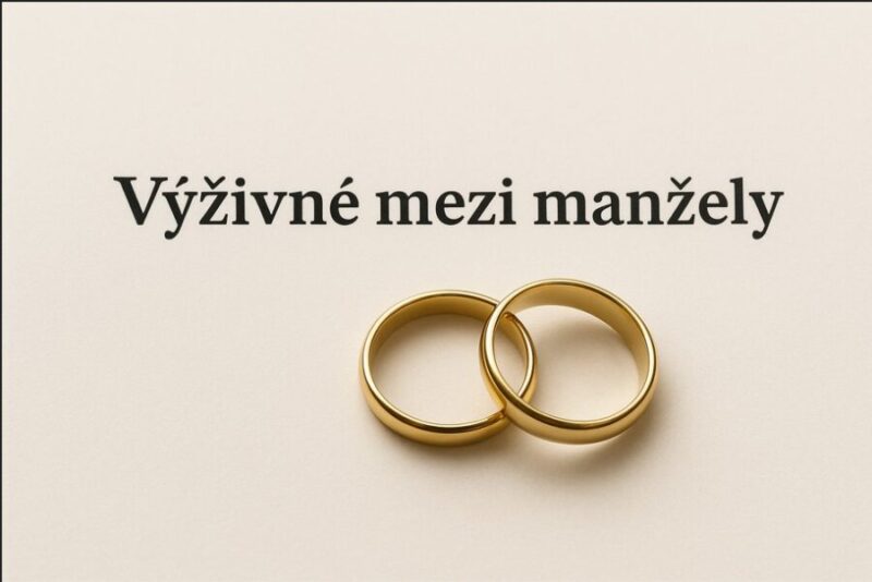 Výživné mezi manžely